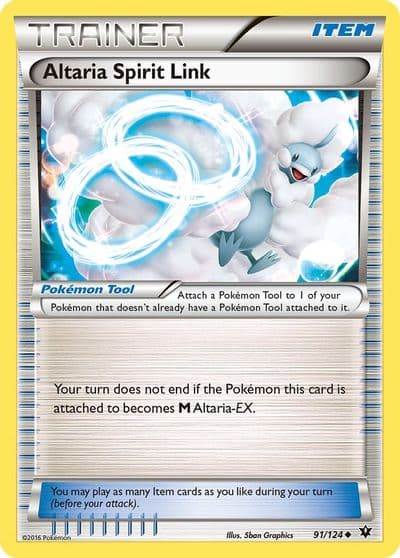 Altaria Spirit Link XY - Fates Collide Pokemon card