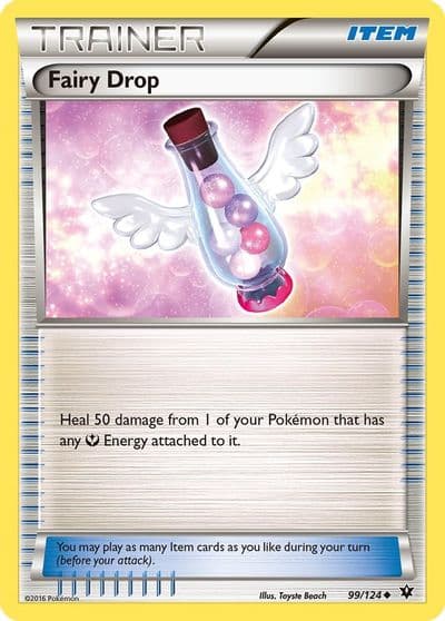 Fairy Drop XY - Fates Collide Pokemon card