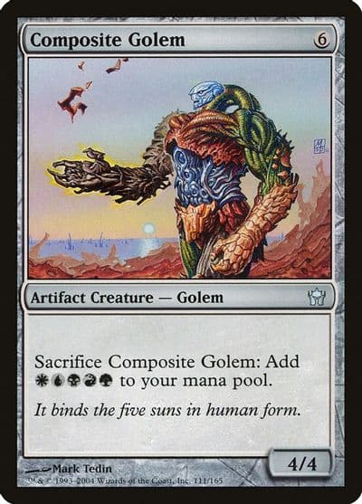Composite Golem Fifth Dawn Magic card