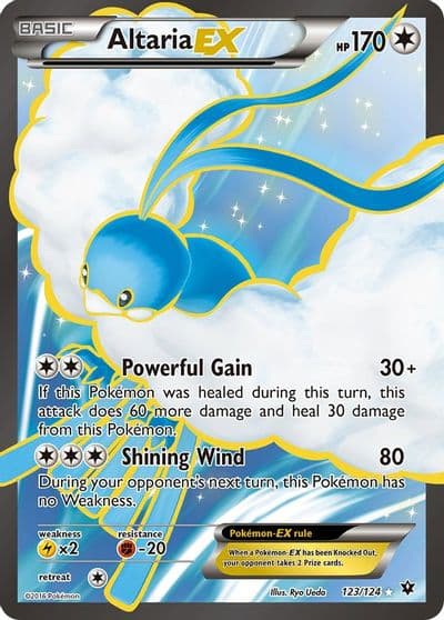 Altaria EX (Full Art) XY - Fates Collide Pokemon card