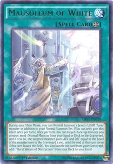 Mausoleum of White Shining Victories Yu-Gi-Oh! card
