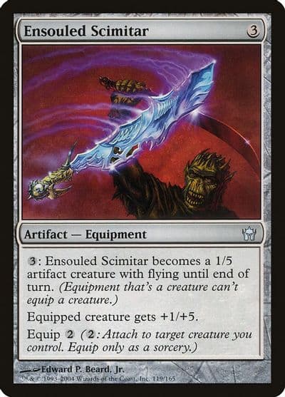 Ensouled Scimitar Fifth Dawn Magic card