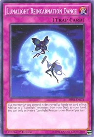 Lunalight Reincarnation Dance Shining Victories Yu-Gi-Oh! card