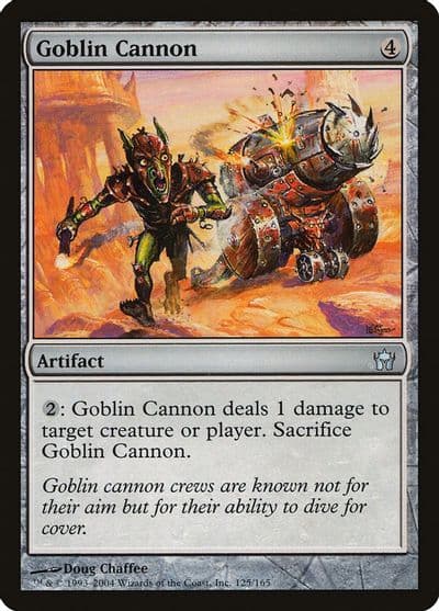 Goblin Cannon Fifth Dawn Magic card