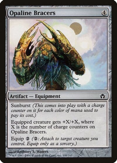 Opaline Bracers Fifth Dawn Magic card