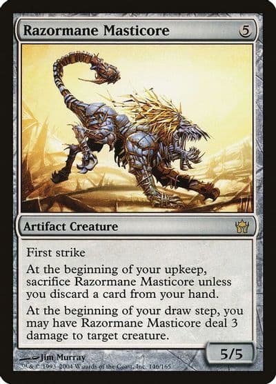 Razormane Masticore Fifth Dawn Magic card