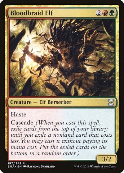 Bloodbraid Elf Eternal Masters Magic card