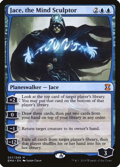 Jace the Mind Sculptor Eternal Masters Magic card
