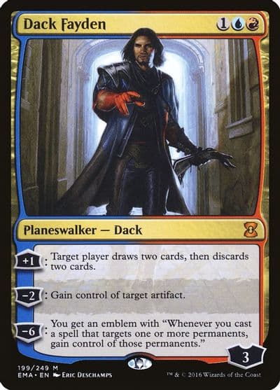 Dack Fayden Eternal Masters Magic card