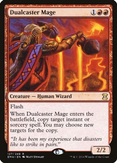 Dualcaster Mage Eternal Masters Magic card