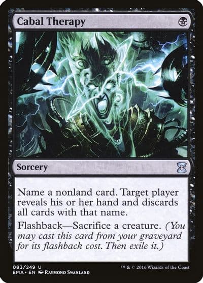 Cabal Therapy Eternal Masters Magic card