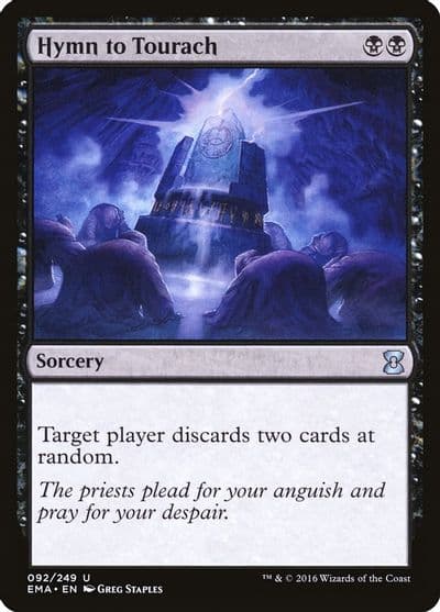 Hymn to Tourach Eternal Masters Magic card