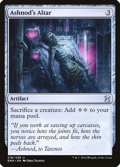 Ashnods Altar Eternal Masters Magic card