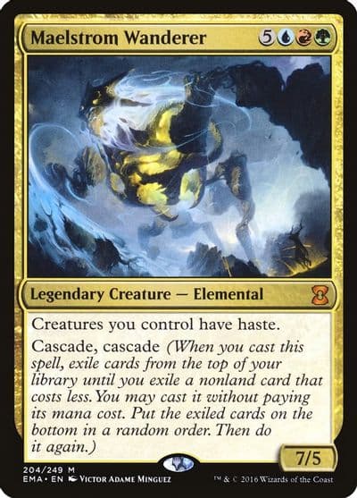 Maelstrom Wanderer Eternal Masters Magic card