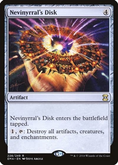 Nevinyrrals Disk Eternal Masters Magic card