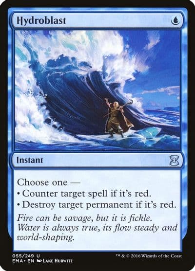 Hydroblast Eternal Masters Magic card