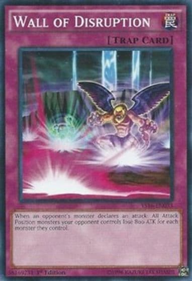 Wall of Disruption Starter Deck: Yuya Yu-Gi-Oh! card
