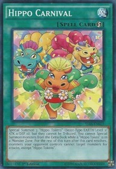 Hippo Carnival Starter Deck: Yuya Yu-Gi-Oh! card