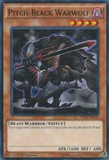Pitch Black Warwolf Starter Deck: Yuya Yu-Gi-Oh! card