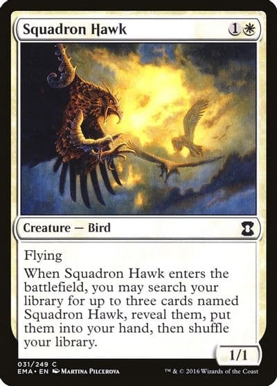 Squadron Hawk Eternal Masters Magic card