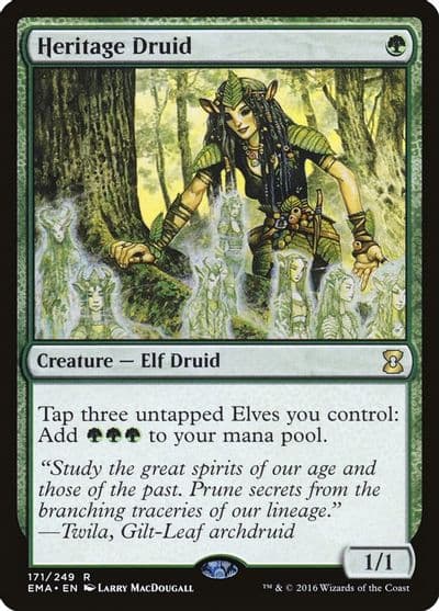 Heritage Druid Eternal Masters Magic card