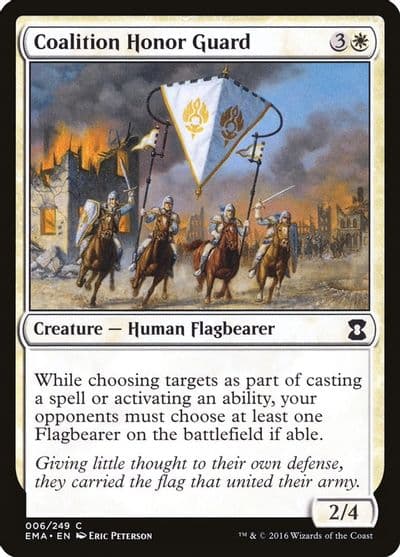 Coalition Honor Guard Eternal Masters Magic card