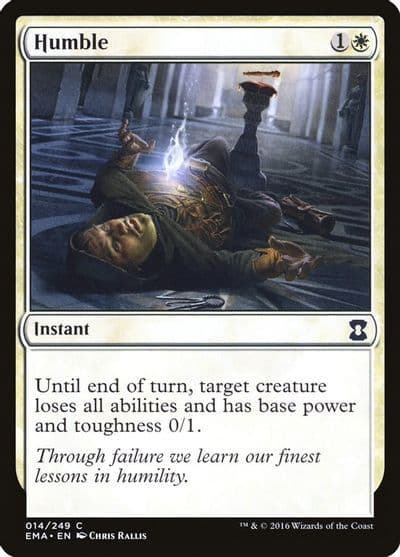 Humble Eternal Masters Magic card
