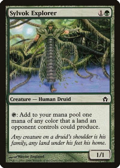 Sylvok Explorer Fifth Dawn Magic card