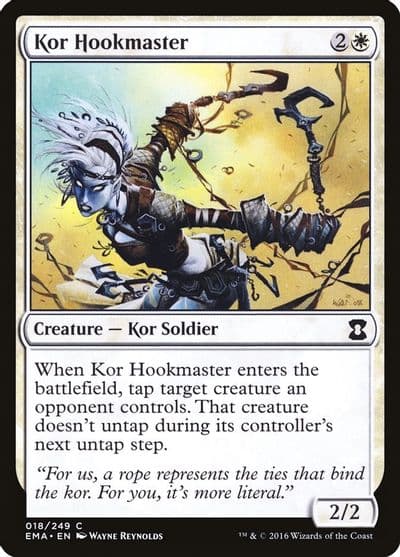 Kor Hookmaster Eternal Masters Magic card
