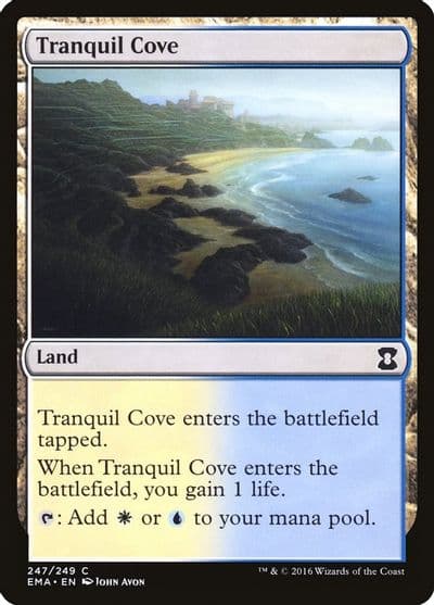 Tranquil Cove Eternal Masters Magic card