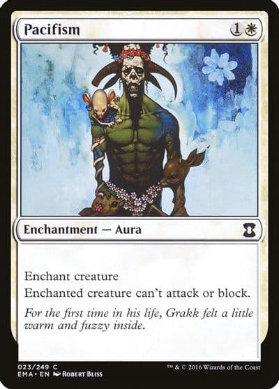 Pacifism Eternal Masters Magic card