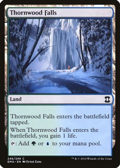Thornwood Falls Eternal Masters Magic card