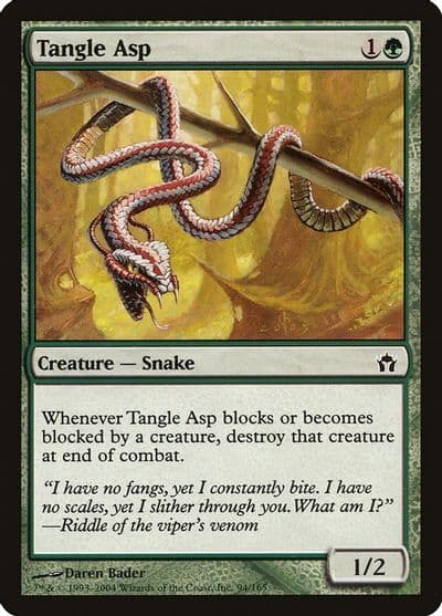 Tangle Asp Fifth Dawn Magic card