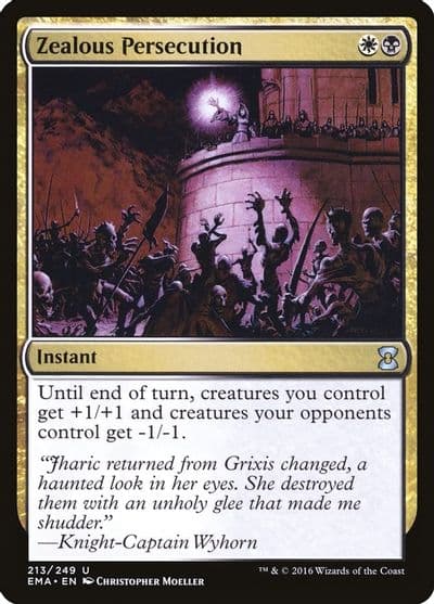 Zealous Persecution Eternal Masters Magic card