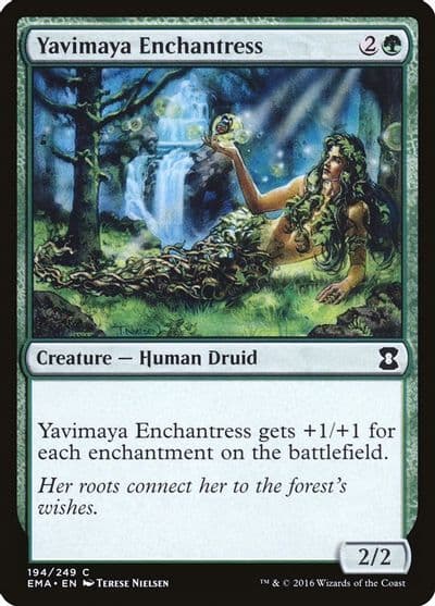 Yavimaya Enchantress Eternal Masters Magic card