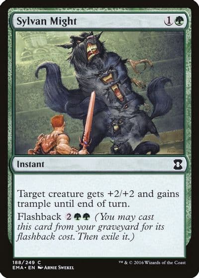 Sylvan Might Eternal Masters Magic card