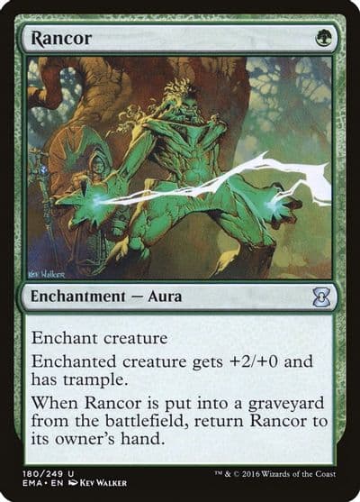 Rancor Eternal Masters Magic card