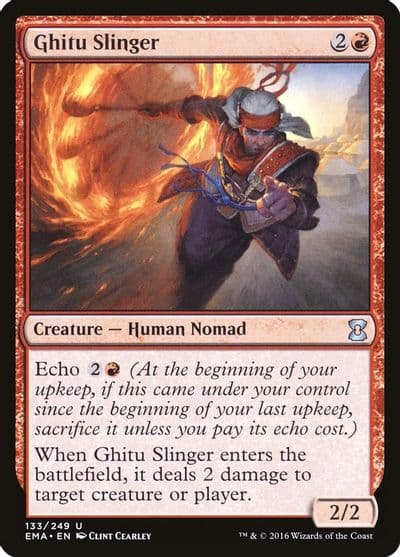 Ghitu Slinger Eternal Masters Magic card