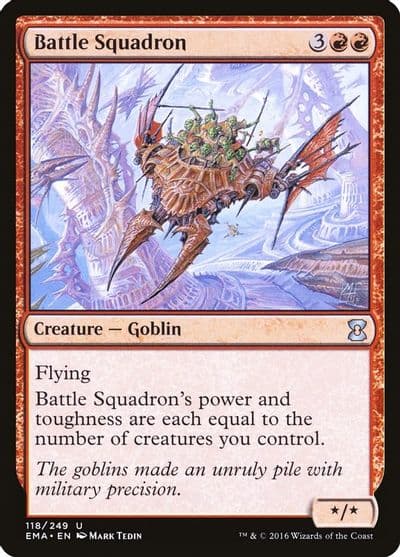 Battle Squadron Eternal Masters Magic card