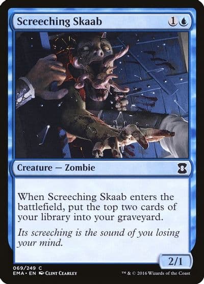 Screeching Skaab Eternal Masters Magic card
