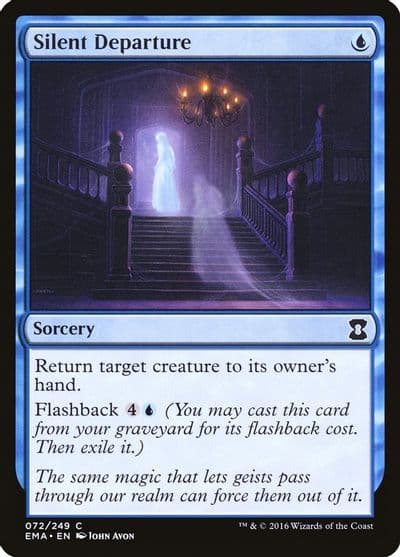 Silent Departure Eternal Masters Magic card