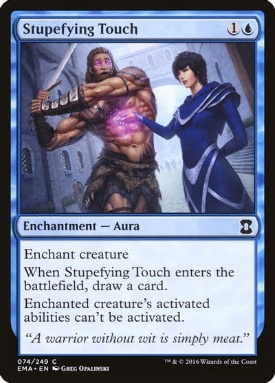 Stupefying Touch Eternal Masters Magic card