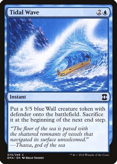 Tidal Wave Eternal Masters Magic card
