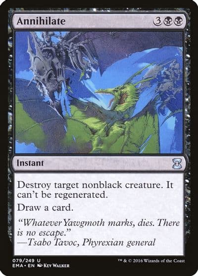 Annihilate Eternal Masters Magic card