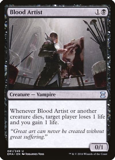Blood Artist Eternal Masters Magic card