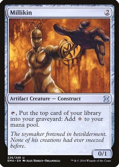 Millikin Eternal Masters Magic card
