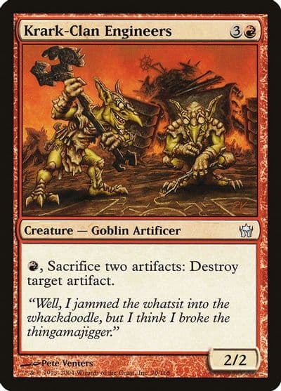 Krark Clan Engineers Fifth Dawn Magic card