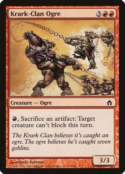 Krark Clan Ogre Fifth Dawn Magic card