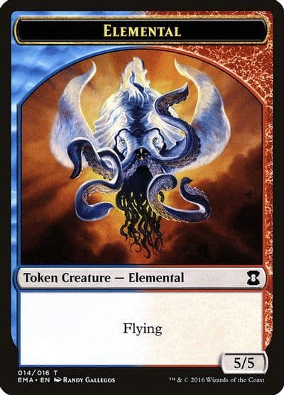 Elemental Token 014 Eternal Masters Magic card