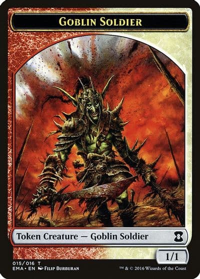 Goblin Soldier Token Eternal Masters Magic card